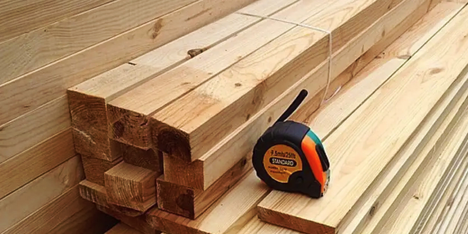 Сухая строганная древесина