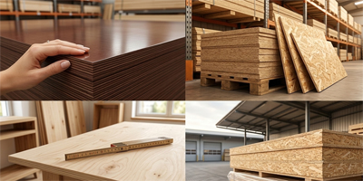 Фанера и OSB-3 плита